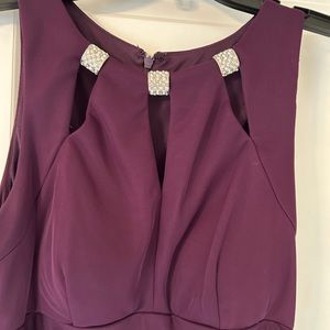 Eggplant formal dress